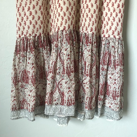 Ulla Johnson Georgette Tropez Midi Paisley Dress - Picture 12 of 16